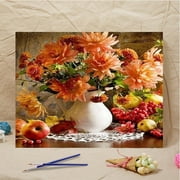 Buodes Summer Savings Clearance Diy Oil Painting Paint By Number Kit 16*20 Inch Home Wall Art Picture