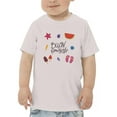 thumbnail image 1 of Buon Ferragosto Beach Fun T-Shirt Toddler -Image by Shutterstock,  3 Toddler, 1 of 4