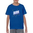 thumbnail image 1 of Buon Ferragosto Beach Objects T-Shirt Juniors -Image by Shutterstock,  Small, 1 of 4