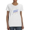 thumbnail image 1 of Buon Ferragosto Beach Objects T-Shirt Women -Image by Shutterstock, Female x-Large, 1 of 4