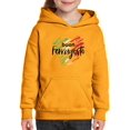 thumbnail image 1 of Buon Ferragosto Brush Paint Hoodie Juniors -Image by Shutterstock,  Medium, 1 of 4