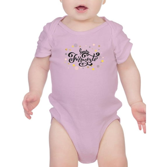 Buon Ferragosto Color Dots Bodysuit Infant -Image by Shutterstock, 12 Months
