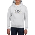 thumbnail image 1 of Buon Ferragosto Color Dots Hoodie Juniors -Image by Shutterstock,  Medium, 1 of 4