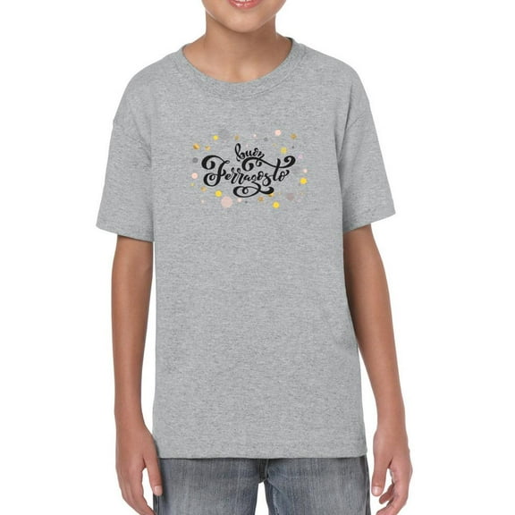 Buon Ferragosto Color Dots T-Shirt Juniors -Image by Shutterstock,  Medium