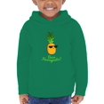 thumbnail image 1 of Buon Ferragosto Cool Ananas Hoodie Toddler -Image by Shutterstock,  5 Toddler, 1 of 4