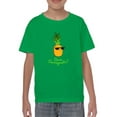 thumbnail image 1 of Buon Ferragosto Cool Ananas T-Shirt Juniors -Image by Shutterstock,  x-Small, 1 of 4