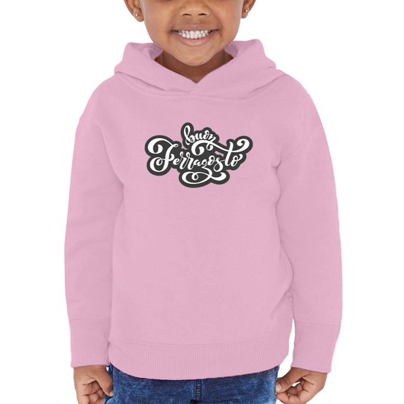 Buon Ferragosto Curvy Text Hoodie Toddler -Image by Shutterstock, 5 Toddler