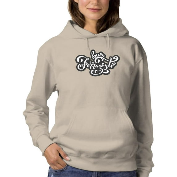 Buon Ferragosto Curvy Text Hoodie Women -Image by Shutterstock, Female Small