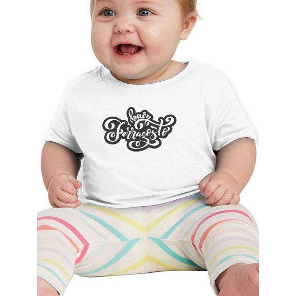 Buon Ferragosto Curvy Text T-Shirt Infant -Image by Shutterstock,  12 Months