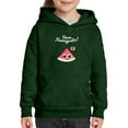 thumbnail image 1 of Buon Ferragosto Cute Melon Hoodie Juniors -Image by Shutterstock,  x-Large, 1 of 4