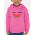 thumbnail image 1 of Buon Ferragosto! Cute Watermelon Hoodie Toddler -Image by Shutterstock,  4 Toddler, 1 of 4