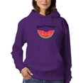thumbnail image 1 of Buon Ferragosto! Cute Watermelon Hoodie Women -Image by Shutterstock, Female Small, 1 of 4