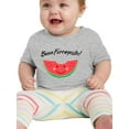 thumbnail image 1 of Buon Ferragosto! Cute Watermelon T-Shirt Infant -Image by Shutterstock,  12 Months, 1 of 4