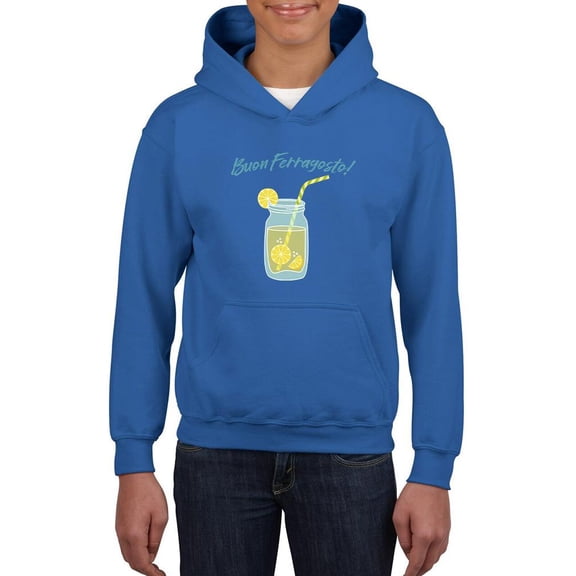 Buon Ferragosto Fresh Lemonade Hoodie Juniors -Image by Shutterstock, Small