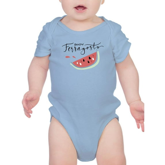 Buon Ferragosto Fresh Watermelon Bodysuit Infant -Image by Shutterstock, 18 Months
