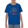 thumbnail image 1 of Buon Ferragosto Fruits Wreath T-Shirt Juniors -Image by Shutterstock,  Large, 1 of 4