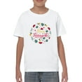 thumbnail image 1 of Buon Ferragosto Fruits Wreath T-Shirt Juniors -Image by Shutterstock,  Small, 1 of 4