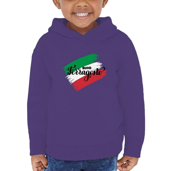 Buon Ferragosto Hoodie Toddler -Image by Shutterstock,  4 Toddler