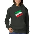 thumbnail image 1 of Buon Ferragosto Hoodie Women -Image by Shutterstock, Female XX-Large, 1 of 4