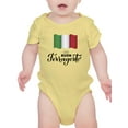thumbnail image 1 of Buon Ferragosto Italy Flag Bodysuit Infant -Image by Shutterstock,  Newborn, 1 of 4