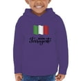 thumbnail image 1 of Buon Ferragosto Italy Flag Hoodie Toddler -Image by Shutterstock,  4 Toddler, 1 of 4