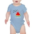 thumbnail image 1 of Buon Ferragosto Juicy Watermelon Bodysuit Infant -Image by Shutterstock,  12 Months, 1 of 4