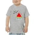 thumbnail image 1 of Buon Ferragosto Juicy Watermelon T-Shirt Toddler -Image by Shutterstock,  2 Toddler, 1 of 4