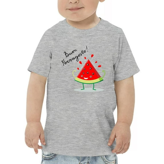 Buon Ferragosto Juicy Watermelon T-Shirt Toddler -Image by Shutterstock, 2 Toddler