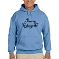 thumbnail image 1 of Buon Ferragosto Lettering Hoodie Men -Image by Shutterstock, Male 3X-Large, 1 of 4