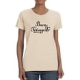 thumbnail image 1 of Buon Ferragosto Lettering T-Shirt Women -Image by Shutterstock, Female Medium, 1 of 4