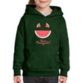 thumbnail image 1 of Buon Ferragosto Melon Hoodie Juniors -Image by Shutterstock,  x-Large, 1 of 4