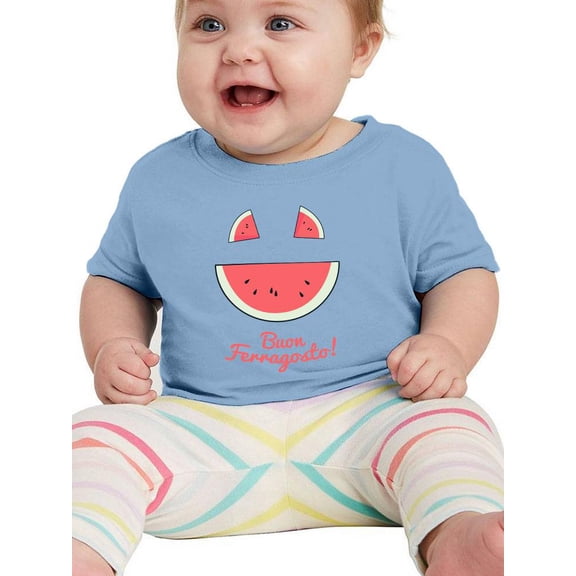 Buon Ferragosto Melon T-Shirt Infant -Image by Shutterstock,  18 Months