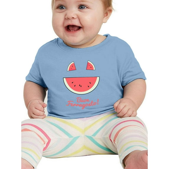 Buon Ferragosto Melon T-Shirt Infant -Image by Shutterstock, 18 Months