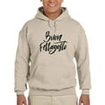 thumbnail image 1 of Buon Ferragosto Noir Hoodie Men -Image by Shutterstock, Male 4X-Large, 1 of 4