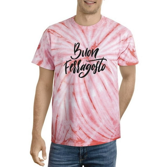 Buon Ferragosto Noir Tie Dye Cyclone Men -Image by Shutterstock, Male XX-Large