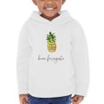 thumbnail image 1 of Buon Ferragosto Pineapple Doodle Hoodie Toddler -Image by Shutterstock,  4 Toddler, 1 of 4