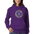 thumbnail image 1 of Buon Ferragosto Sea Wreath Hoodie Women -Image by Shutterstock, Female 4X-Large, 1 of 4