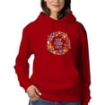 thumbnail image 1 of Buon Ferragosto Sea Wreath Hoodie Women -Image by Shutterstock, Female Small, 1 of 4