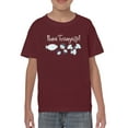 thumbnail image 1 of Buon Ferragosto Seafood Doodles T-Shirt Juniors -Image by Shutterstock,  x-Large, 1 of 4