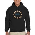 thumbnail image 1 of Buon Ferragosto Starfish Wreath Hoodie Men -Image by Shutterstock, Male x-Large, 1 of 4