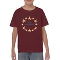 thumbnail image 1 of Buon Ferragosto Starfish Wreath T-Shirt Juniors -Image by Shutterstock,  x-Large, 1 of 4