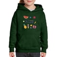 thumbnail image 1 of Buon Ferragosto Summer Objects Hoodie Juniors -Image by Shutterstock,  Medium, 1 of 4