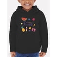 thumbnail image 1 of Buon Ferragosto Summer Objects Hoodie Toddler -Image by Shutterstock,  5 Toddler, 1 of 4