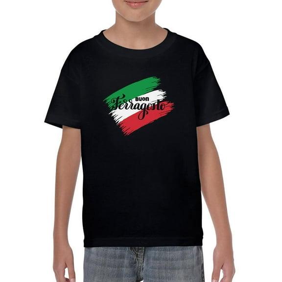 Buon Ferragosto T-Shirt Juniors -Image by Shutterstock,  Small