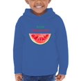 thumbnail image 1 of Buon Ferragosto Watercolor Melon Hoodie Toddler -Image by Shutterstock,  2 Toddler, 1 of 4