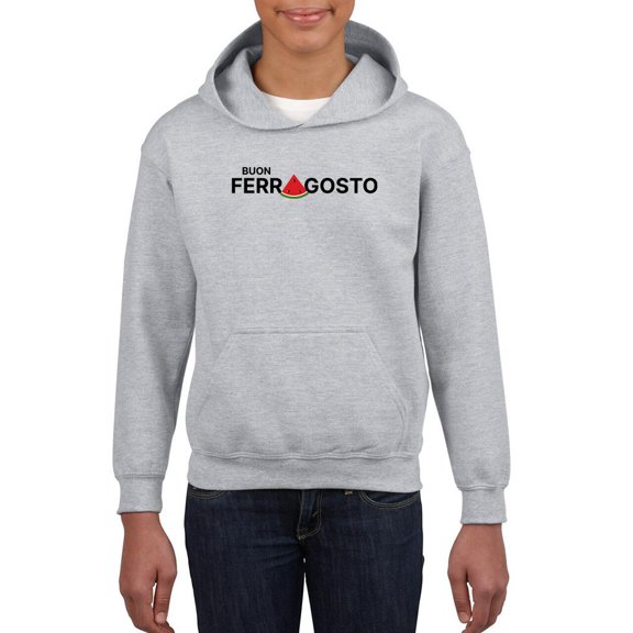Buon Ferragosto Watermelon A Hoodie Juniors -Image by Shutterstock,  Medium