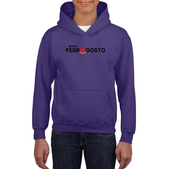 Buon Ferragosto Watermelon A Hoodie Juniors -Image by Shutterstock, x-Large