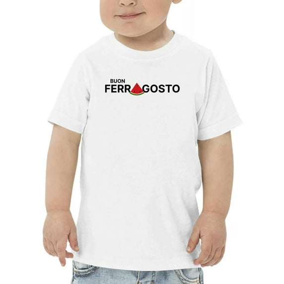 Buon Ferragosto Watermelon A T-Shirt Toddler -Image by Shutterstock, 5 Toddler