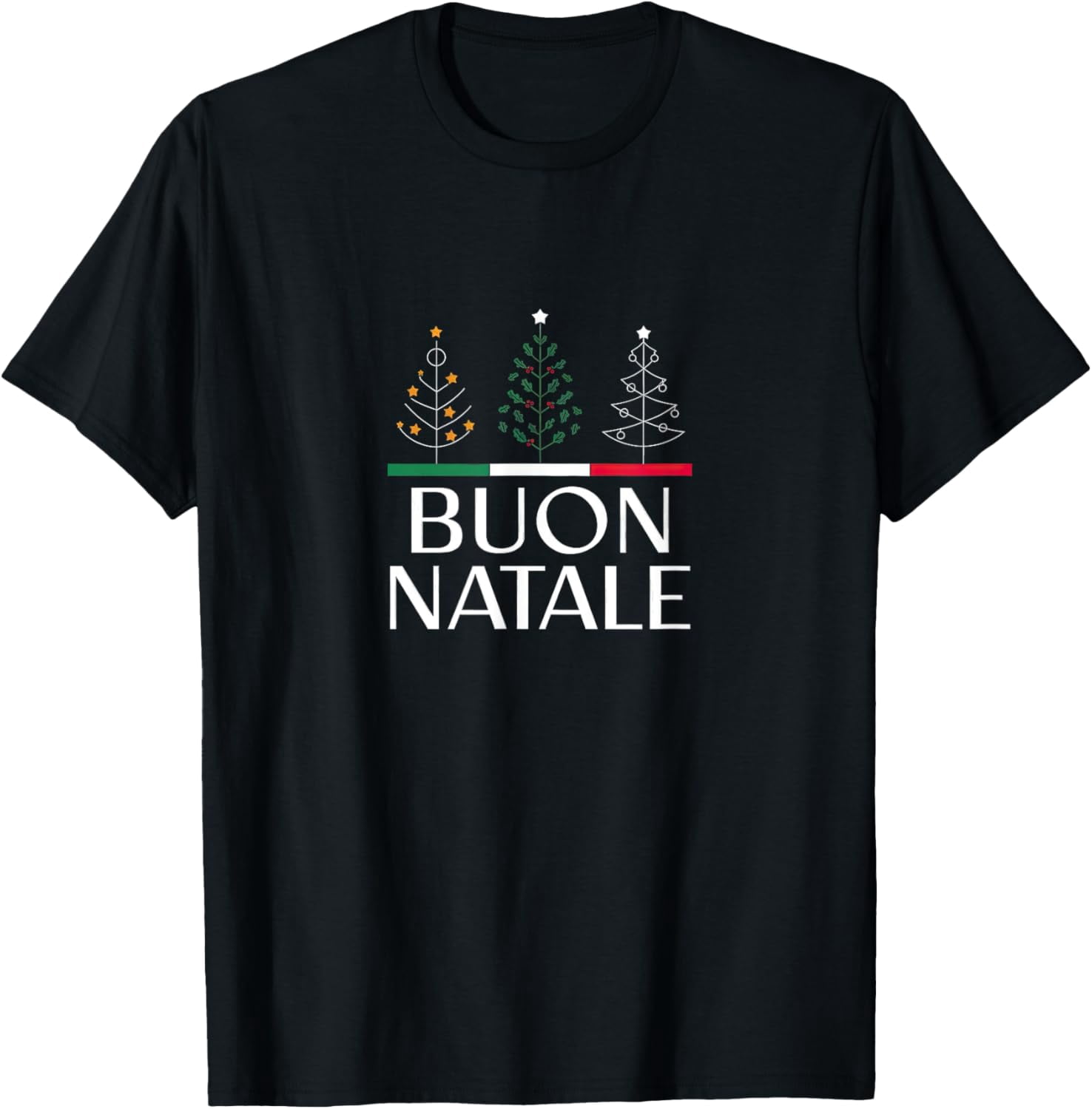 T-Shirt Uomo Keep Calm And Merry Christmas – 100% Cotone – Fruit Of The Loom – Taglie Regular - 4