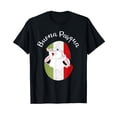 thumbnail image 1 of Buona Pasqua Italian Easter Bunny In Egg Flag Of Italy Print T-Shirt Men Women Casual Vintage T-Shirt, 1 of 5